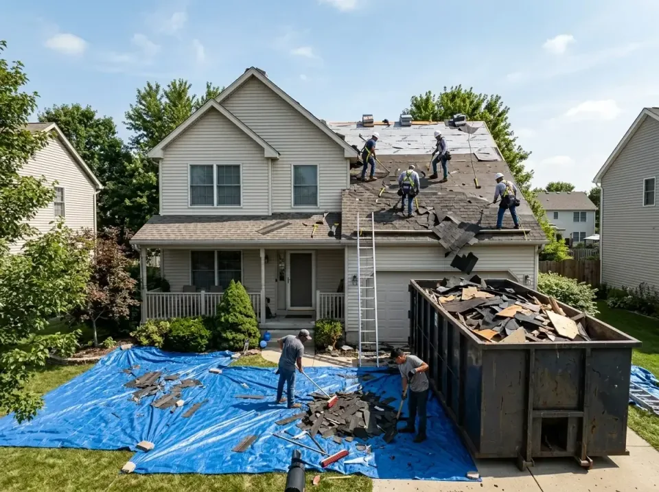 roof-replacement-debris-remova-004 — frequently asked questions, Cheapest Dumpster Rentals in Fleming Island, FL
